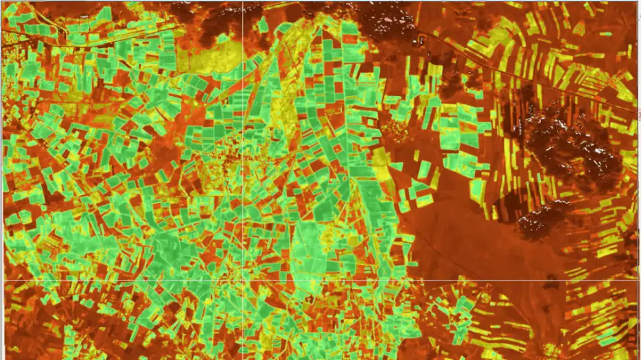 field tracking from satellite