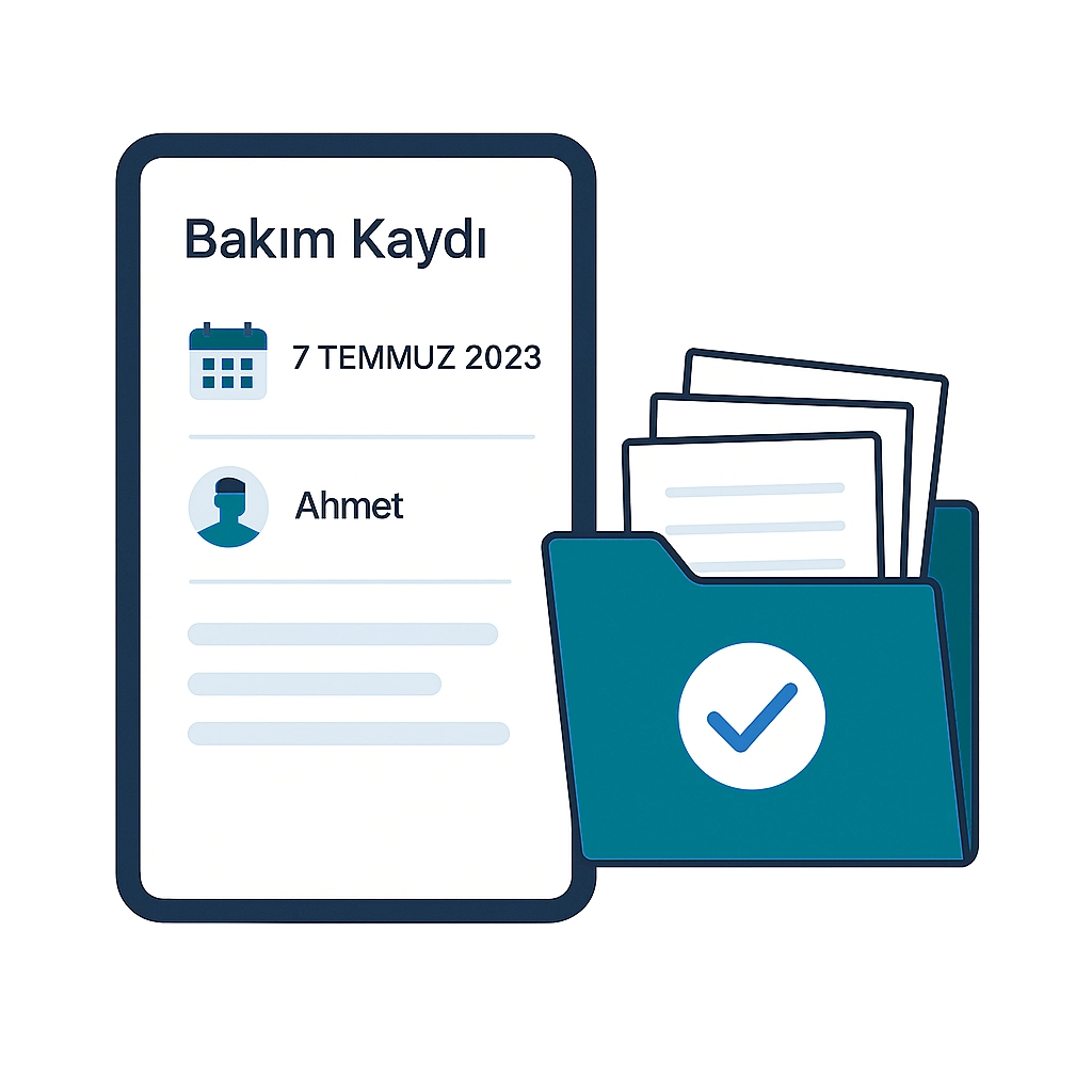 periyodik bakım takip programı kayıt ve arşivi