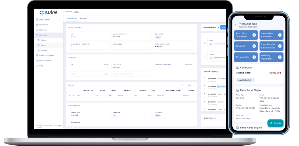 satin alma ve tedarik yonetimi
